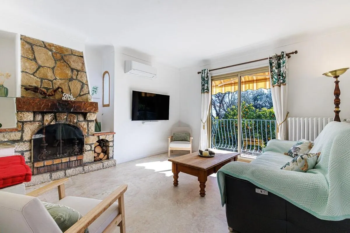La Petite Marjolaine Charming Top Of Villa Vence