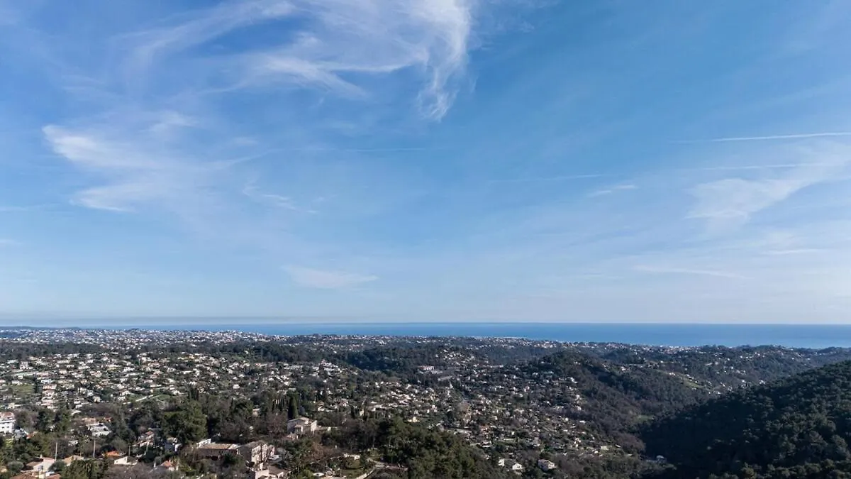 La Petite Marjolaine Charming Top Of Villa Vence