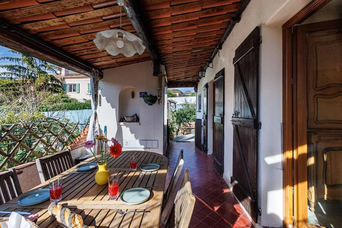 La Petite Marjolaine Charming Top Of Villa Vence France